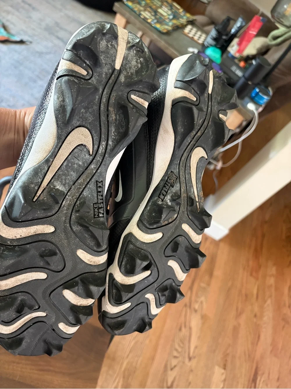Nike black cleats